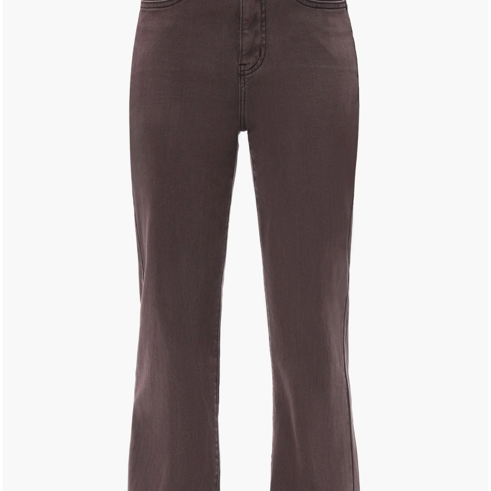Bayeas Chocolate High Rise Bootcut Jeans
